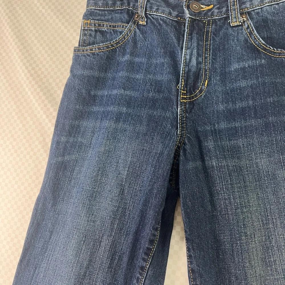 Old Navy Boot Cut Blue‎ Jeans Boys Youth Size 14 (27 X 27)